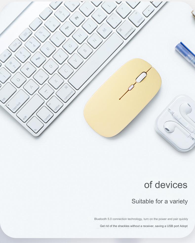 Rechargeable mouse with USB-C charging interface