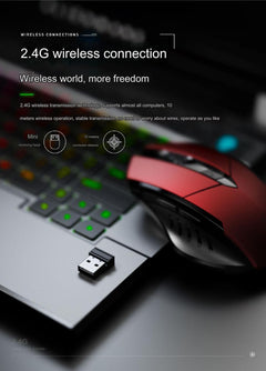 Gameplay with INPHIC PM6 Wireless Mouse