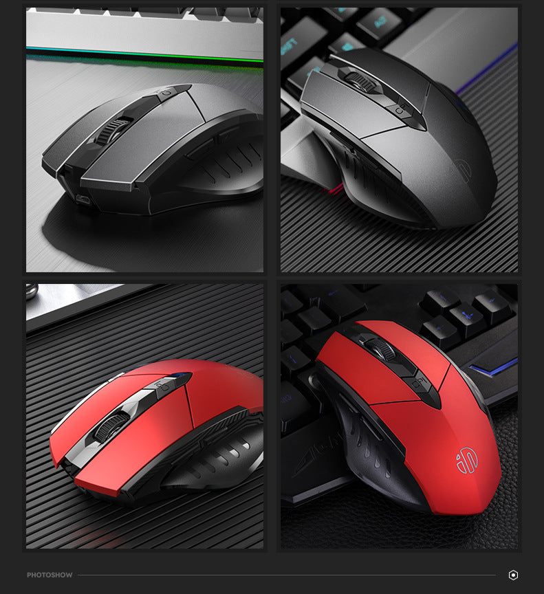 INPHIC PM6 Wireless Mouse bottom view
