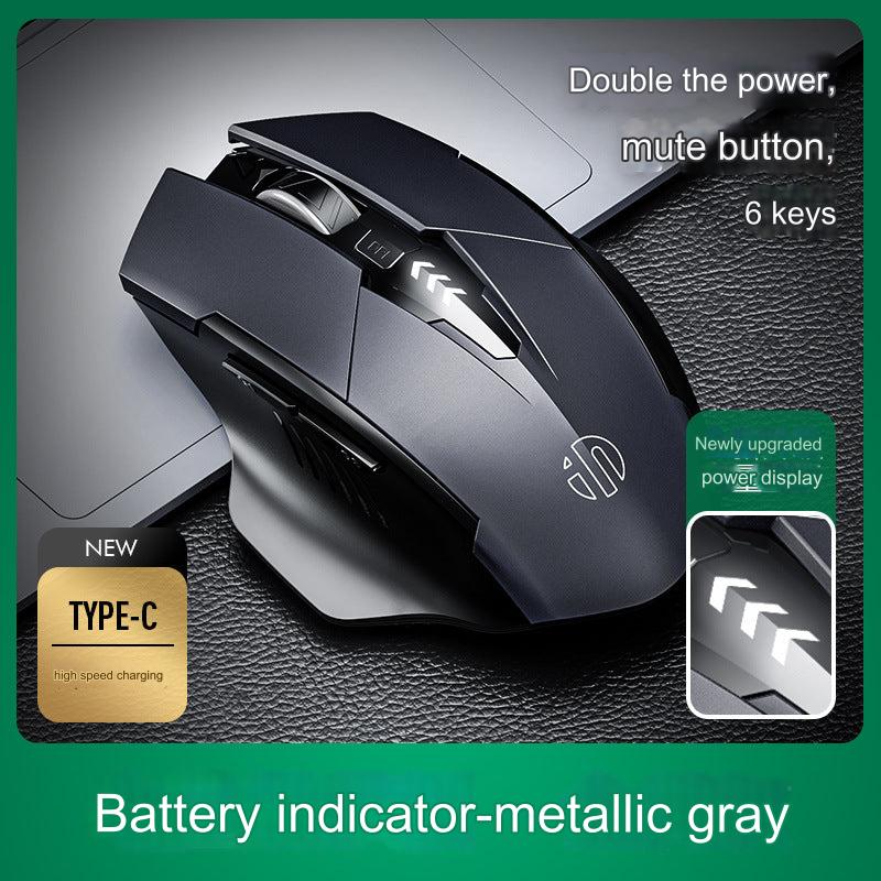 INPHIC PM6 Wireless Mouse bottom view