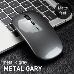 Wireless Bluetooth Dual-Mode Mouse front view