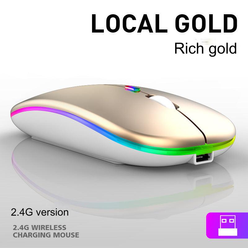Wireless Bluetooth Dual-Mode Mouse top view