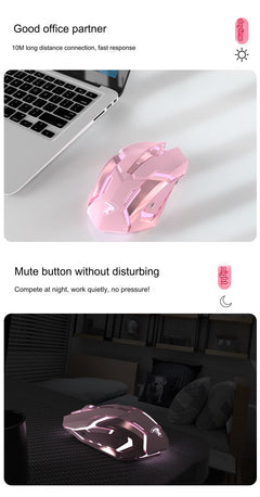 EWEADN G305 Gaming Mouse Ergonomic Design