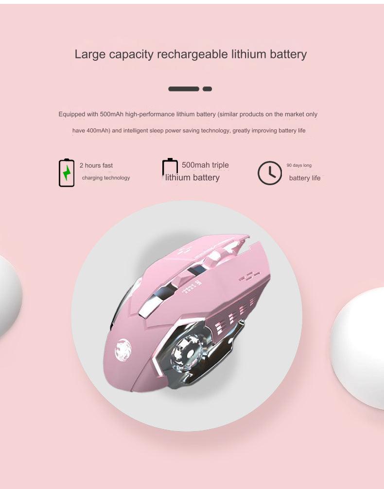 User holding EWEADN G305 Gaming Mouse
