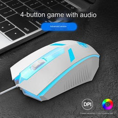 EWEADN G305 Gaming Mouse with Charging Cable