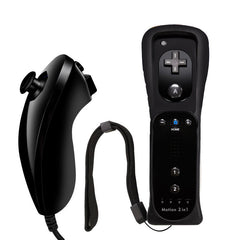Wireless game controller for Wii and Wii U - red