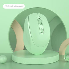 Silent wireless mouse in use