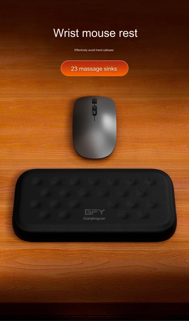Office Setup with Ergonomic Wrist Rest image 9