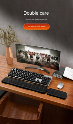 Ergonomic Memory Foam Wrist Rest Pad image 1