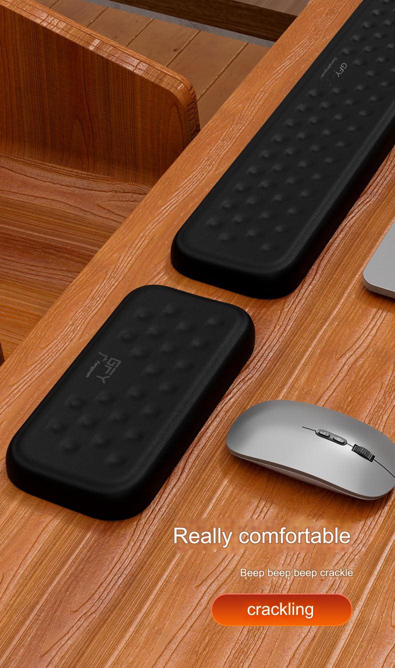 Wrist Rest Pad in Use with Mechanical Keyboard image 4