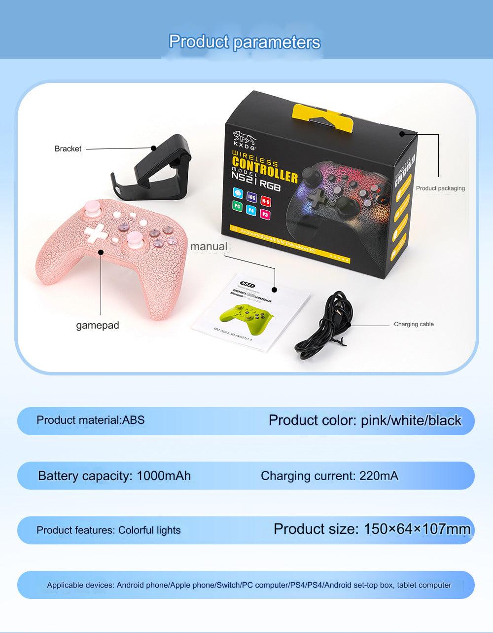 KXD NS21 gaming controller with buttons