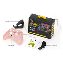 KXD NS21 RGB Wireless Gaming Controller side view