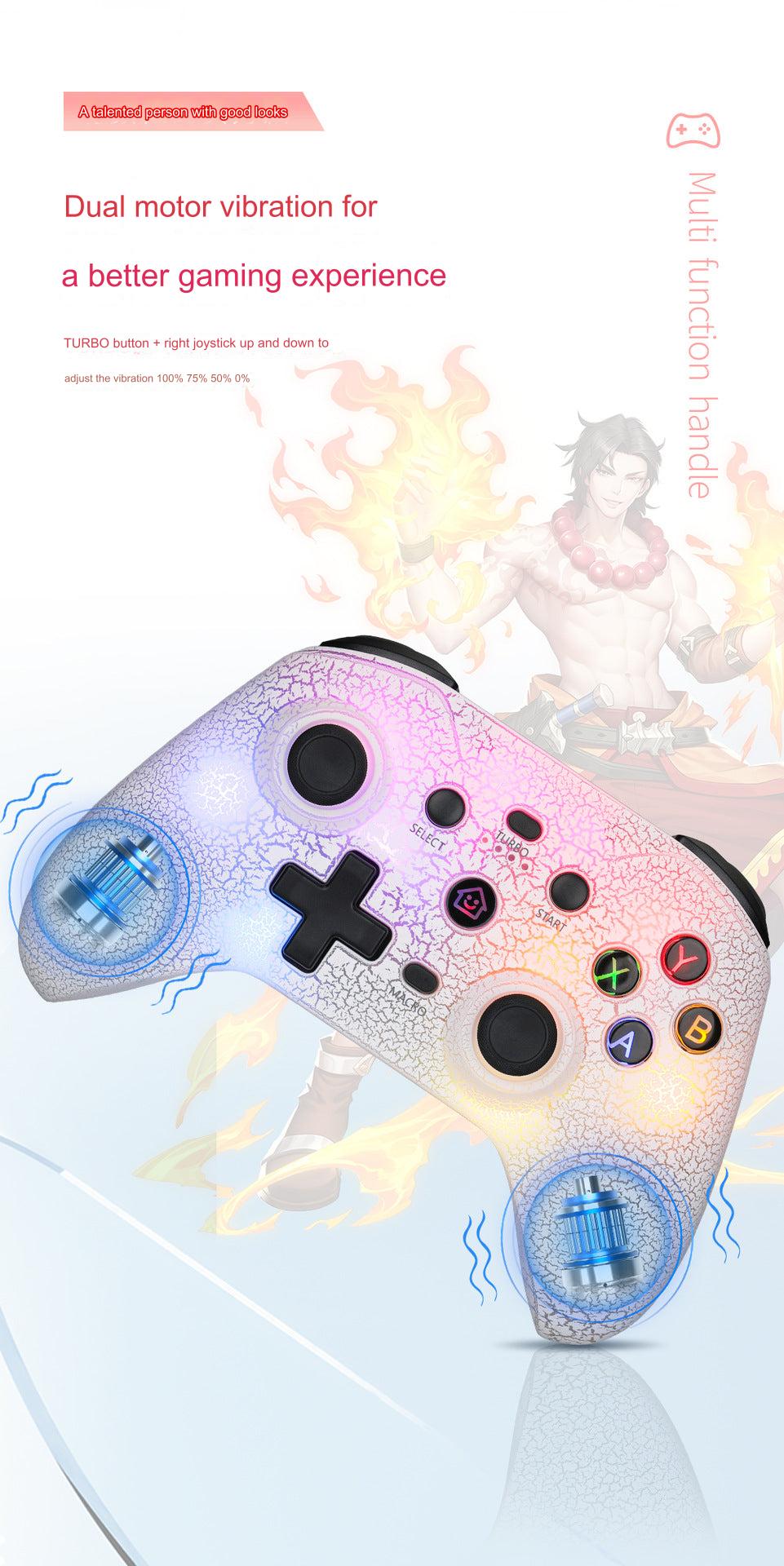 KXD NS21 gaming controller with accessories