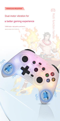 KXD NS21 gaming controller with accessories