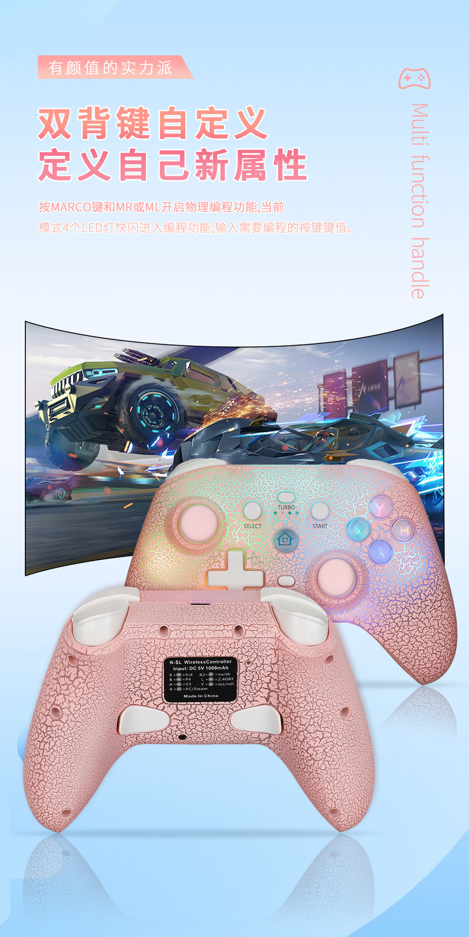 KXD NS21 RGB controller in action