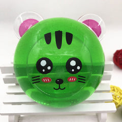 Kids enjoying sensory play with slime