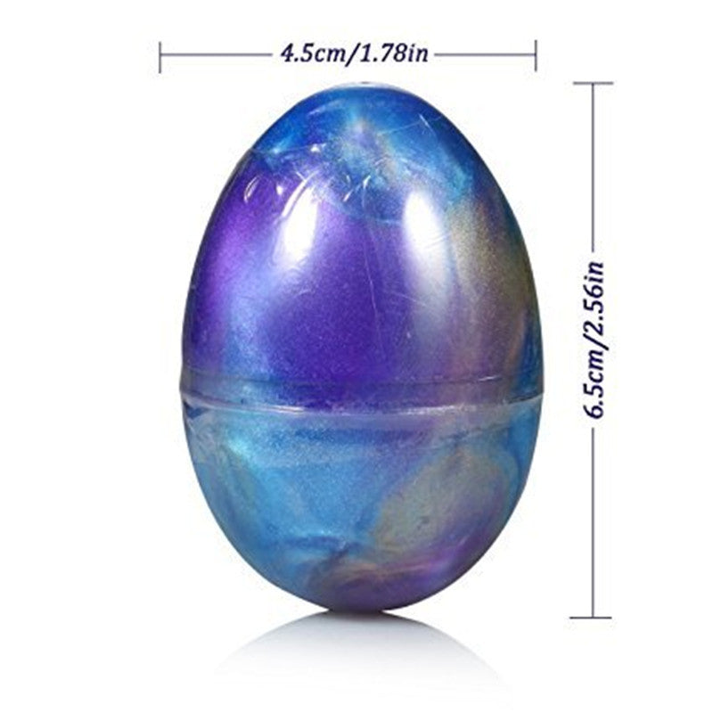 Unique Galaxy Egg Crystal Slime for kids