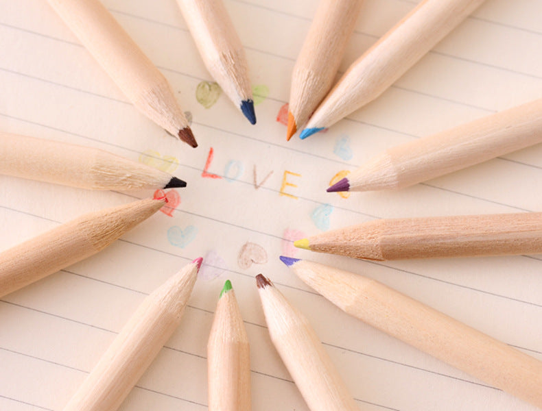 Kids' drawing with Eco-Friendly Colored Pencils