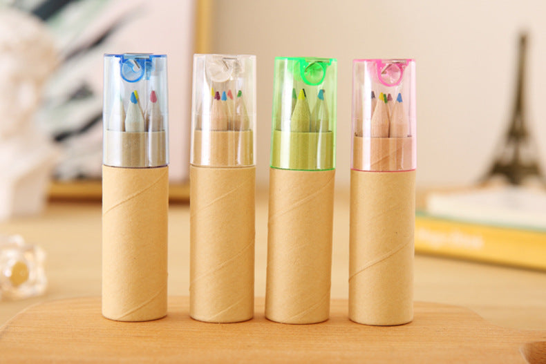 Portable tube for Eco-Friendly Colored Pencils for Kids