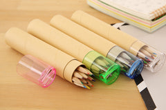 Kids' drawing with Eco-Friendly Colored Pencils