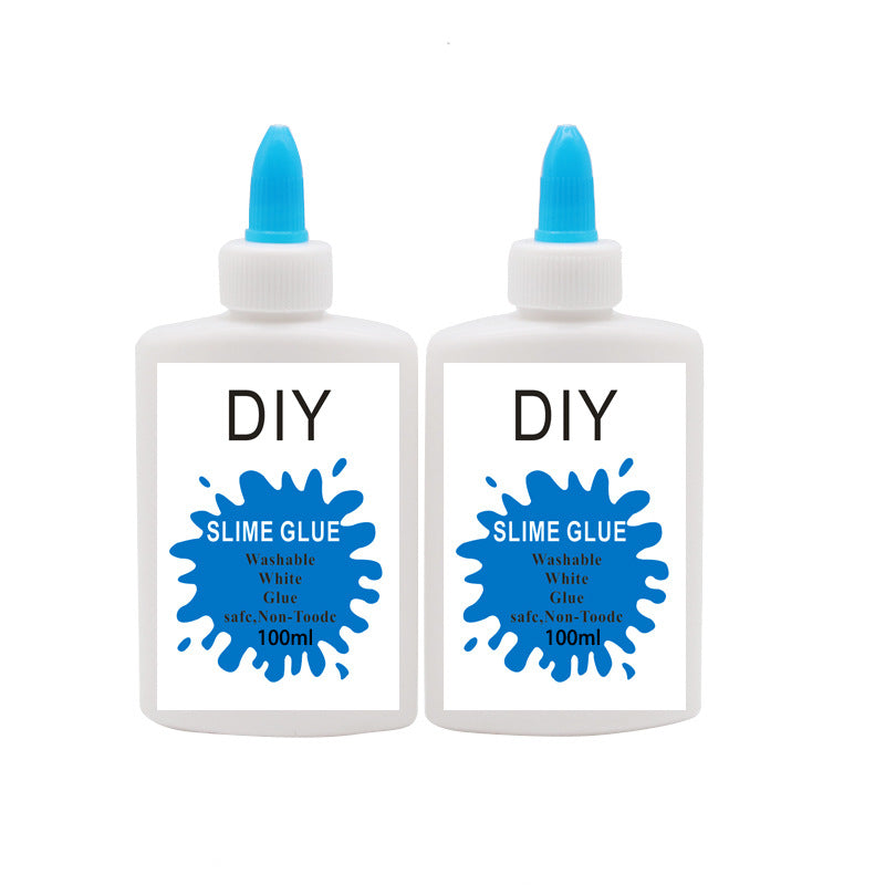 Variety of colours in crystal slime kit