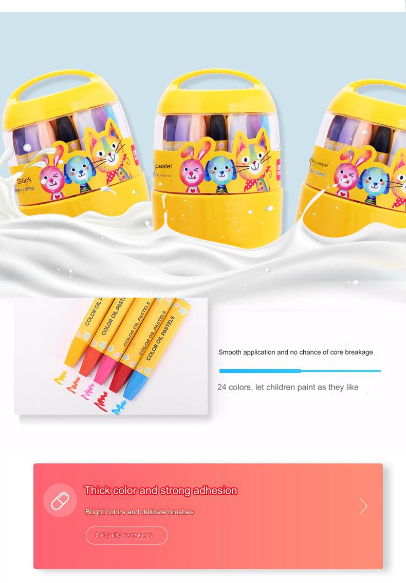 Washable art supplies for children