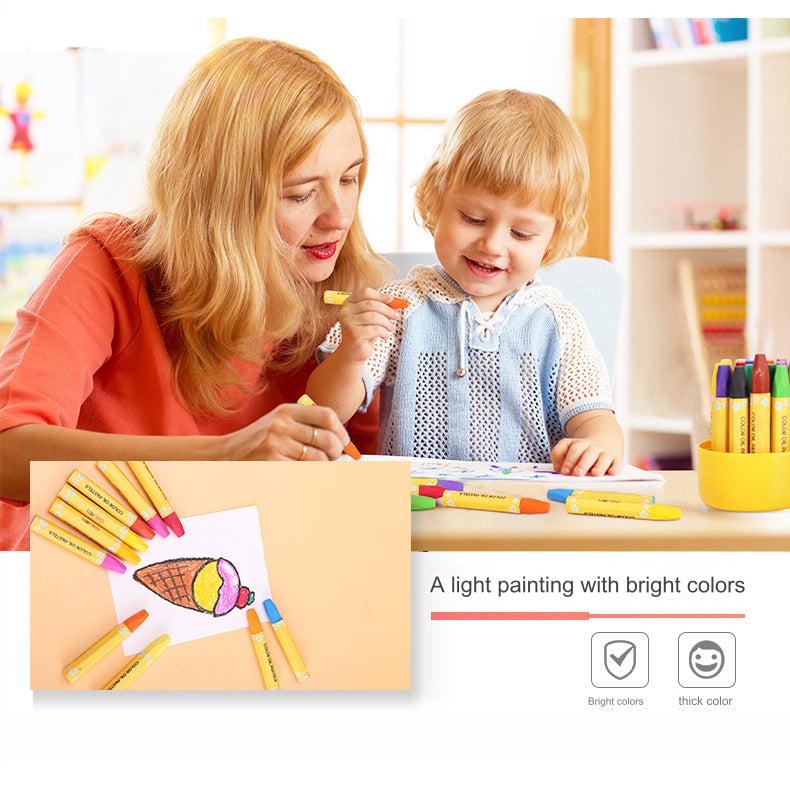 Creative learning with children and pastels