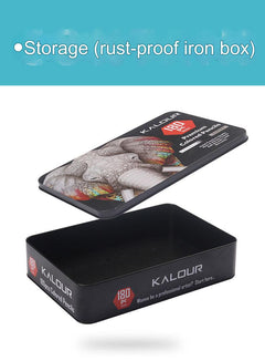 Premium 180-colour oil-based coloured pencil set in tin