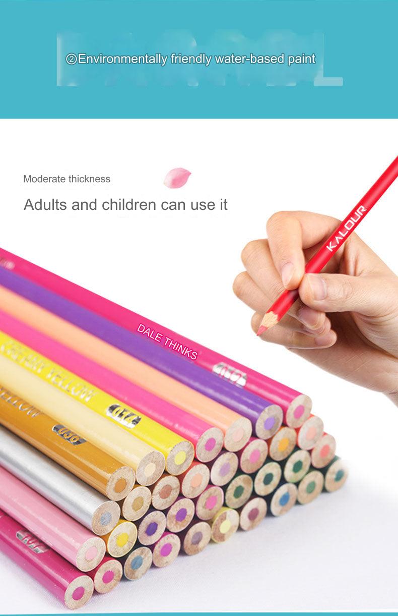 Showcase of coloured pencils and blending techniques