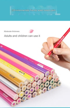 Showcase of coloured pencils and blending techniques