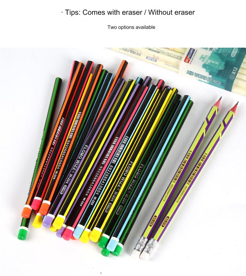 Pencils in a PVC Box