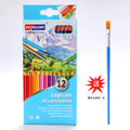 Art supplies for children in use