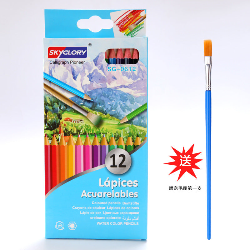 Art supplies for children in use