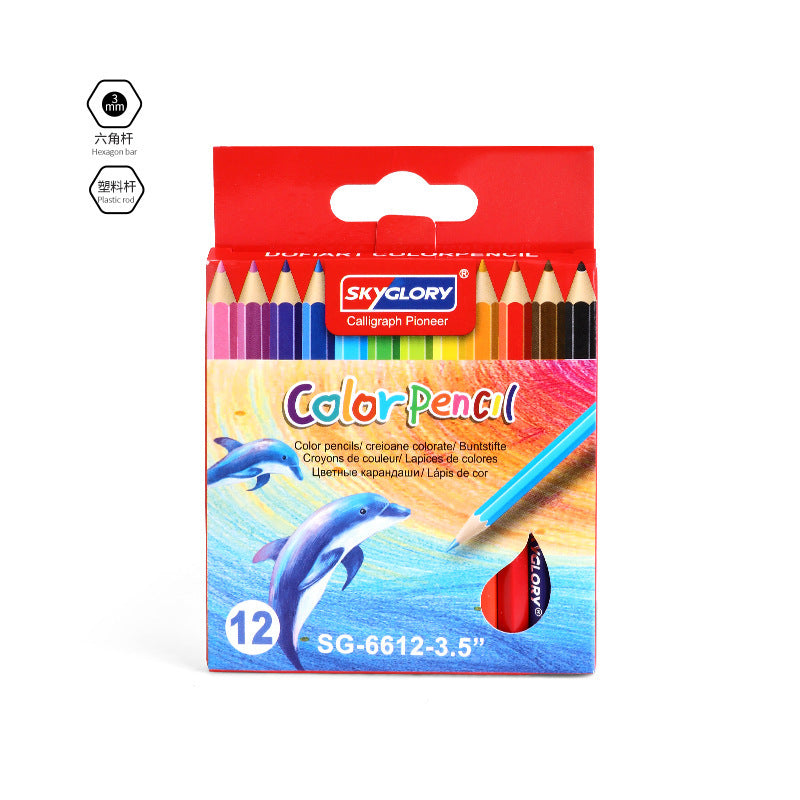Vibrant coloured pencils for creative projects