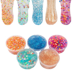 Creative designs made with crystal clay