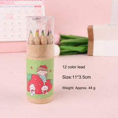 bucket of vibrant coloured pencils for kids