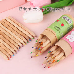 assorted colours of kid-friendly pencils