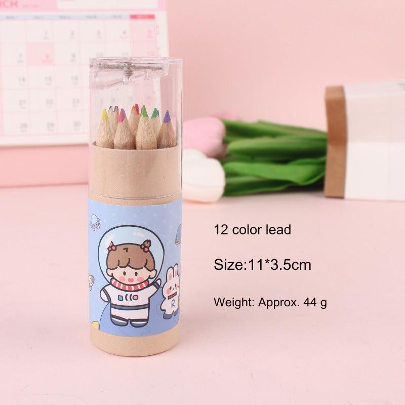 assorted colours of kid-friendly pencils