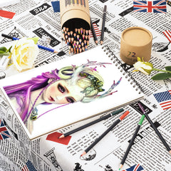 Organised art pencils perfect for creativity