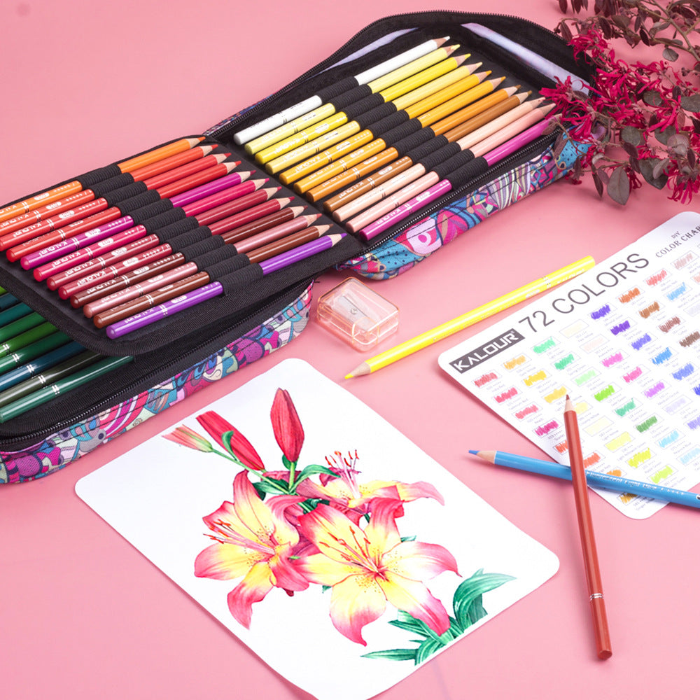 detailed view of KALOUR premium pencils