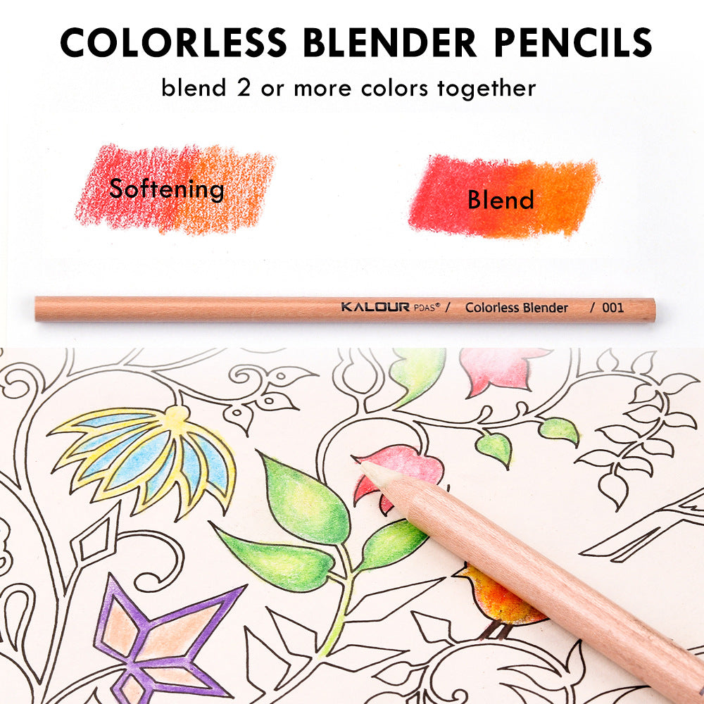 Vibrant art illustration created with KALOUR pencils
