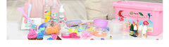 packaging of DIY bubble slime kit