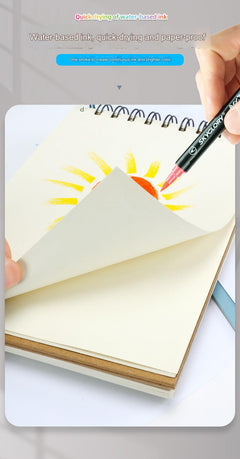 Vibrant colours of Skyglory markers displayed