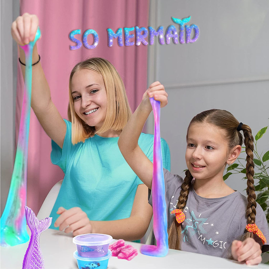 Instructions for making fluffy slime