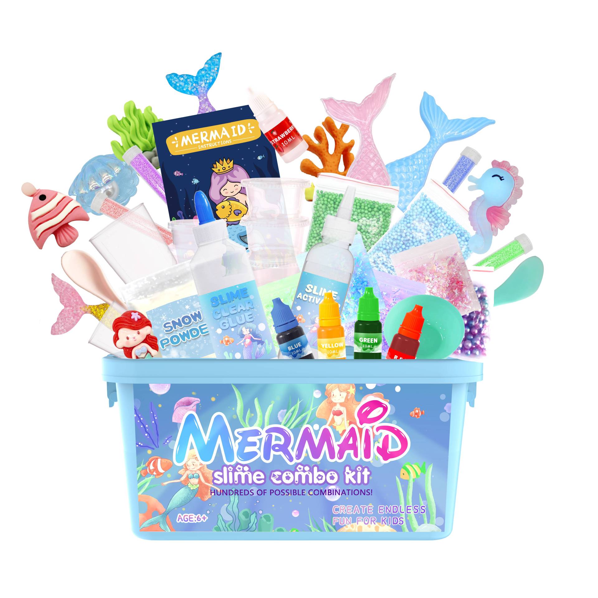 Educational fun with slime craft kit