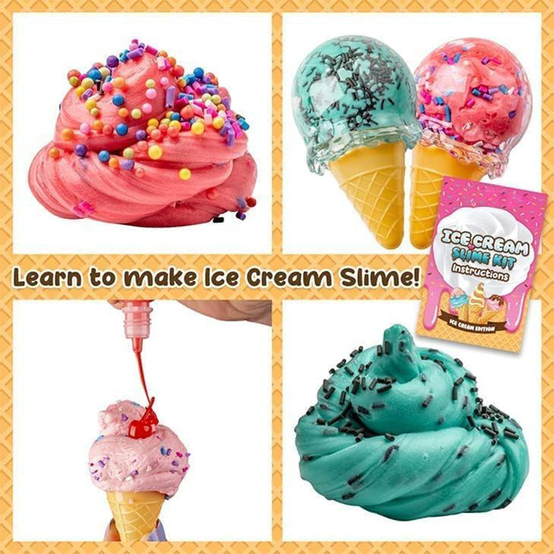 DIY Ice Cream Slime Kit image 4 - slime creations