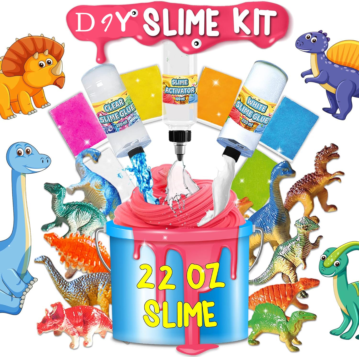 DIY Dinosaur Slime Kit - Image 3