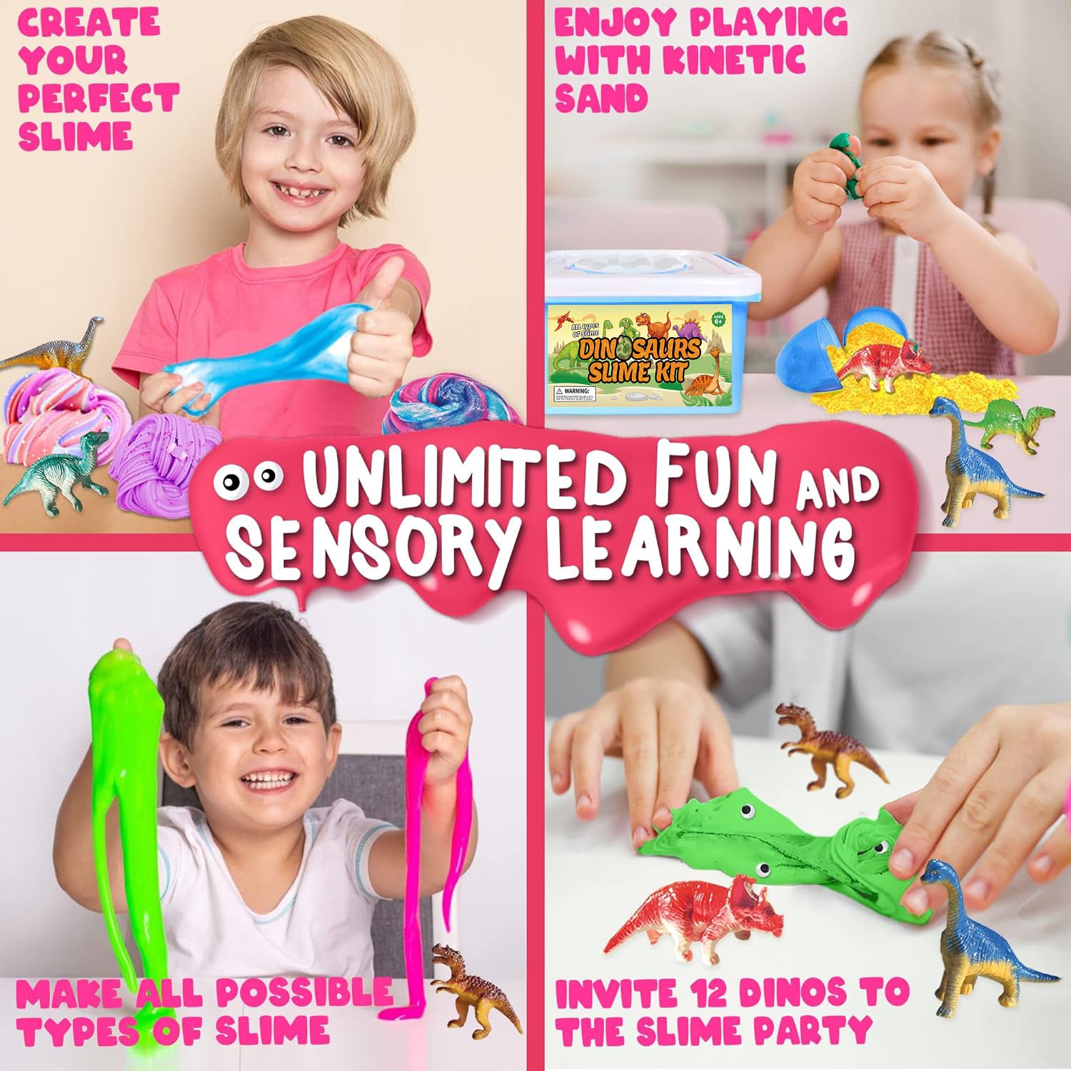 DIY Dinosaur Slime Kit - Image 6