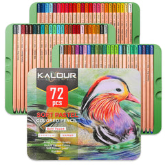 Kalour colored pencils in metal case image 2