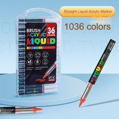Art supplies including liquid art markers